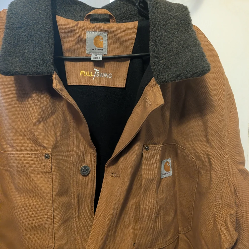 Carhartt Men's Tan Full Swing Chore Coat - Picture 3 of 3